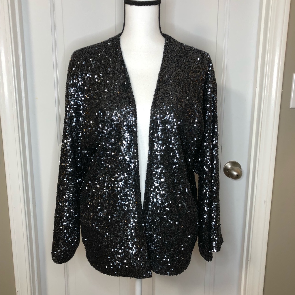 Gap Sequined Jacket Size Medium